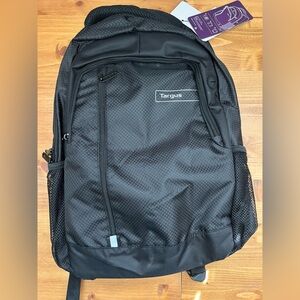 Targus Black Laptop Backpack brand new with tags